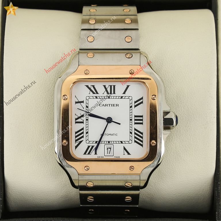 Копия Часы Cartier Santos de Cartier H103615