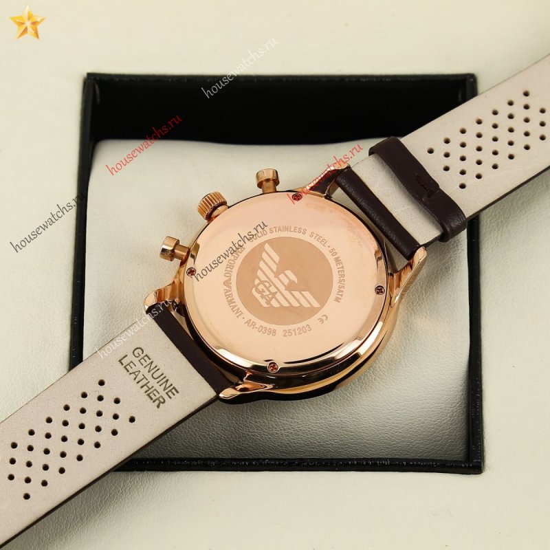 Копия Часы Emporio Armani Сlassic Chronograph H103735