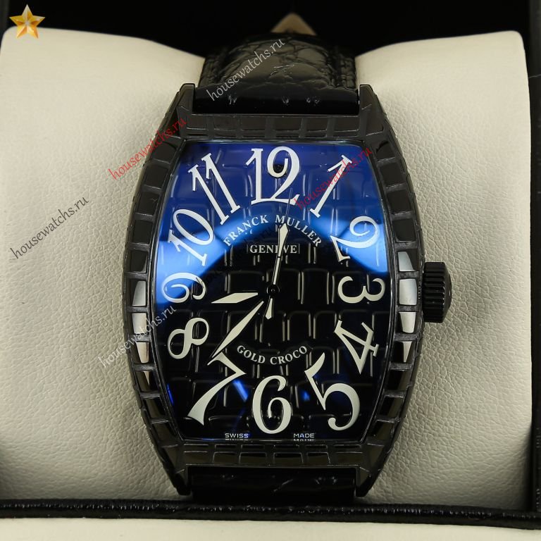 Копия Часы Franck Muller Geneve Gold Croco H103737