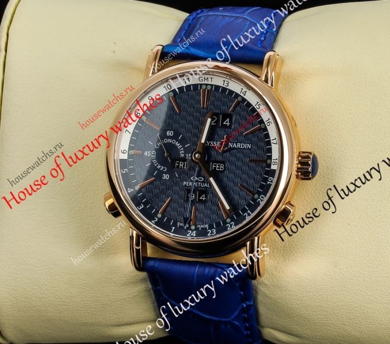 Копия Часы Ulysse Nardin GMT PERPETUAL H10010366