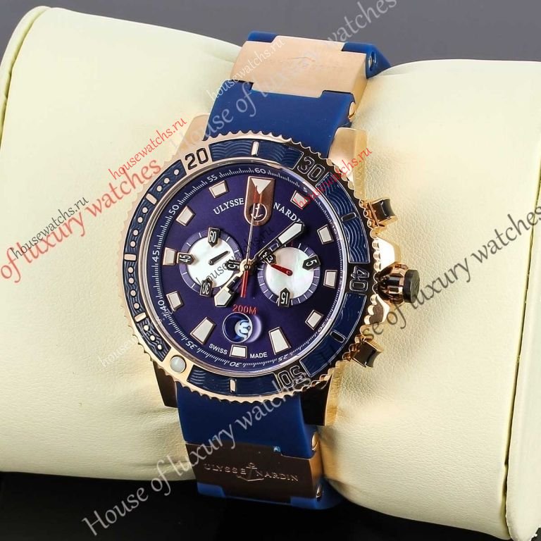 Копия Часы Ulysse Nardin Maxi Marine Diver Chronograph H10010369