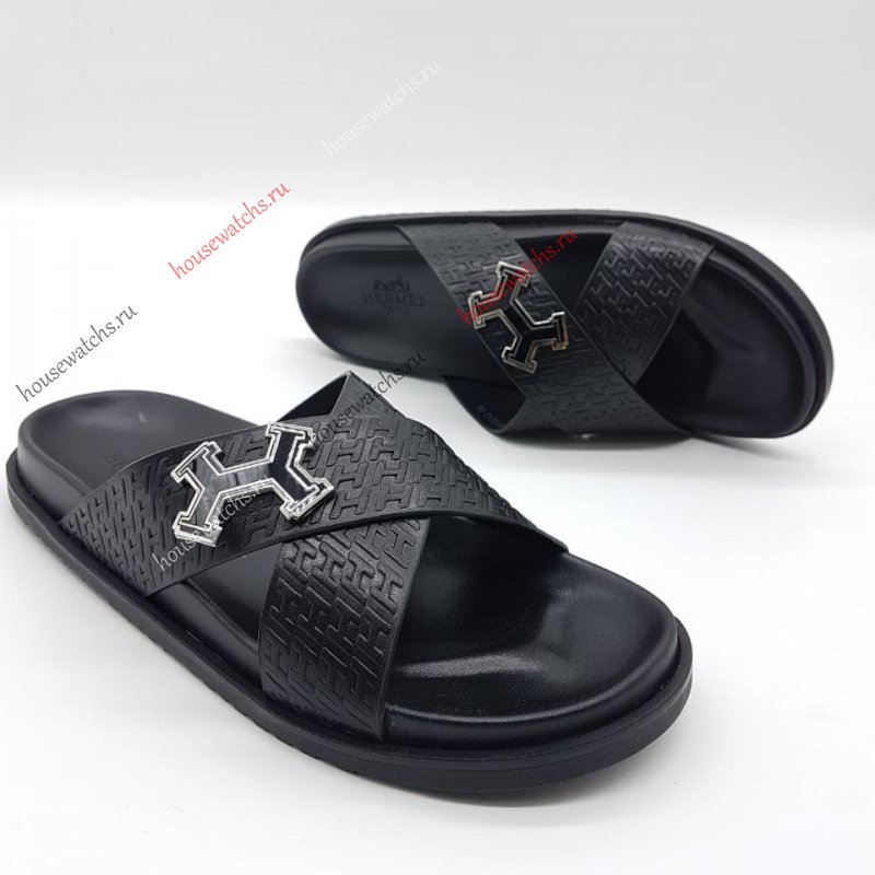 Копия  Шлепки Hermes H800743