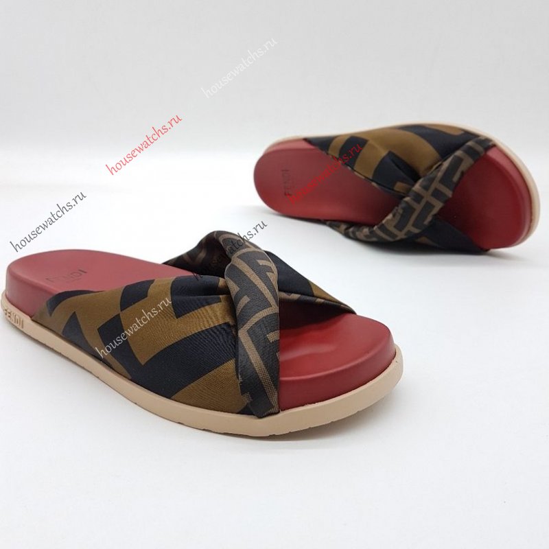 Копия  Шлепки Fendi H800823