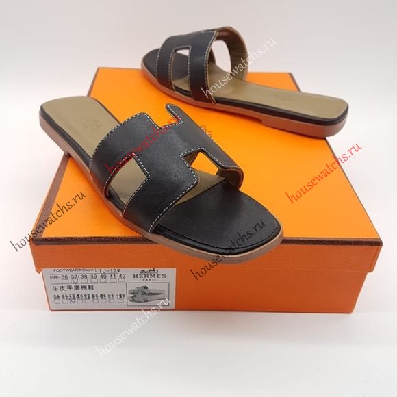 Копия  Шлепки Hermes H800868