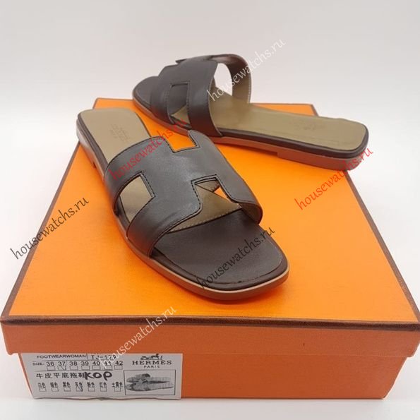 Копия  Шлепки Hermes H800872