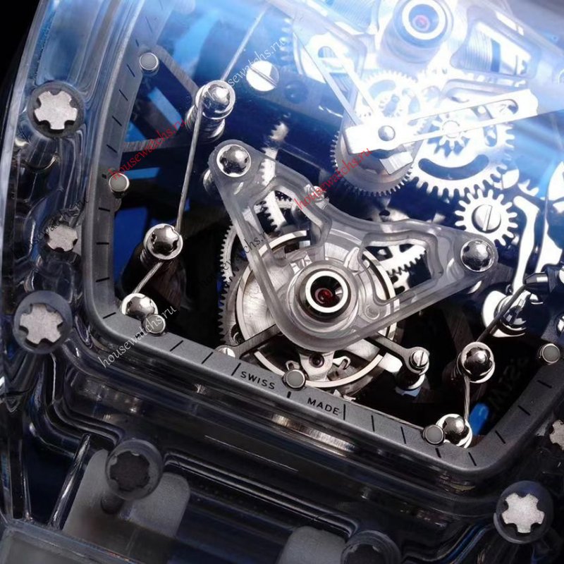 Копия Часы Richard Mille Transparent Case HЭ282
