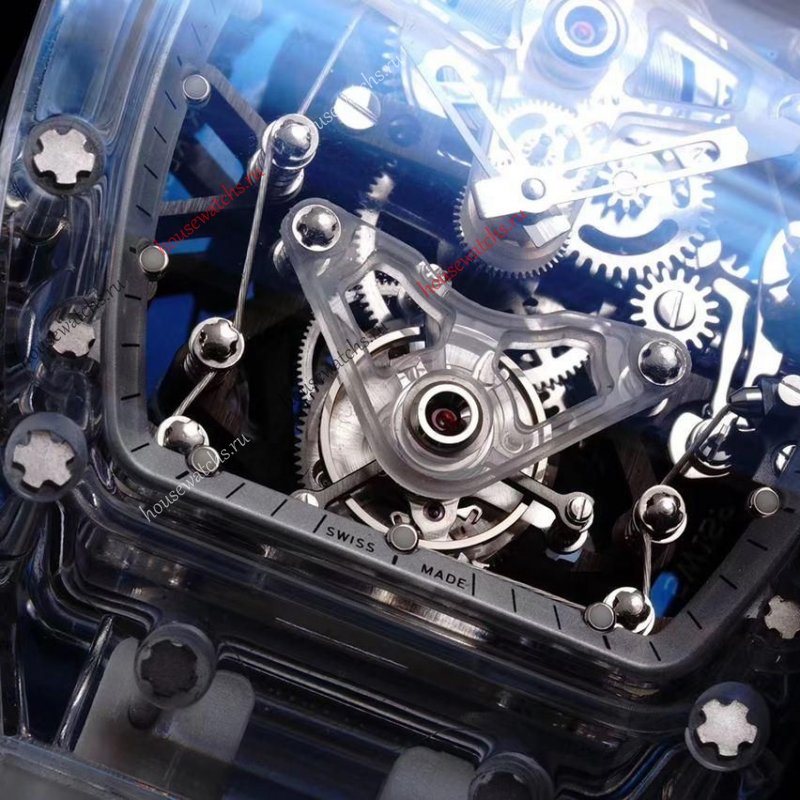 Копия Часы Richard Mille Transparent Case HЭ282
