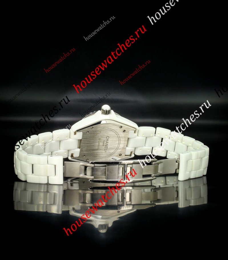 Копия  Chanel J12 White Ceramic Hbf0075