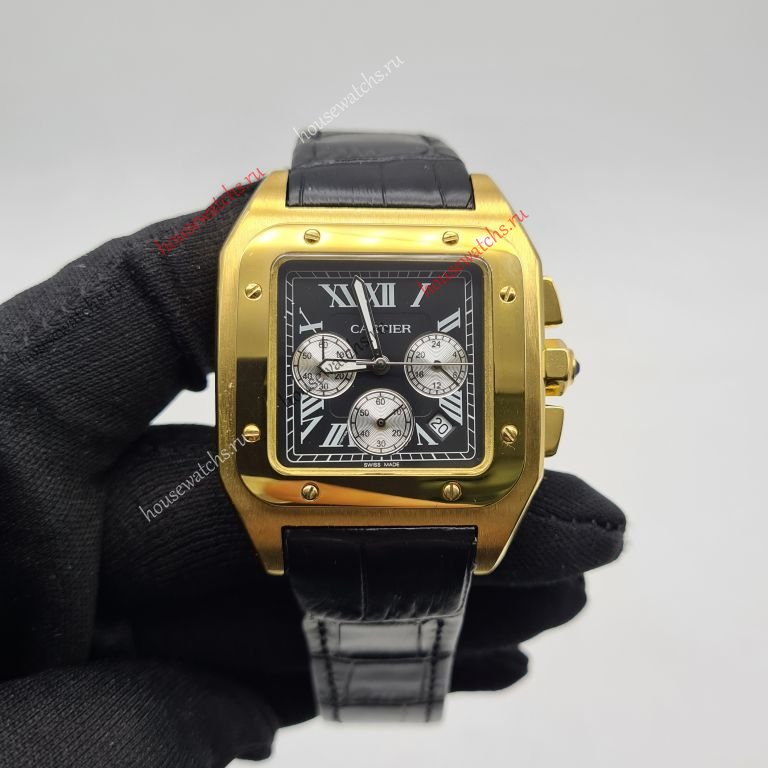 Копия Часы Cartier Santos 100 H104307