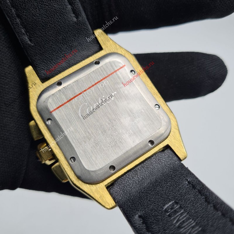 Копия Часы Cartier Santos 100 H104308