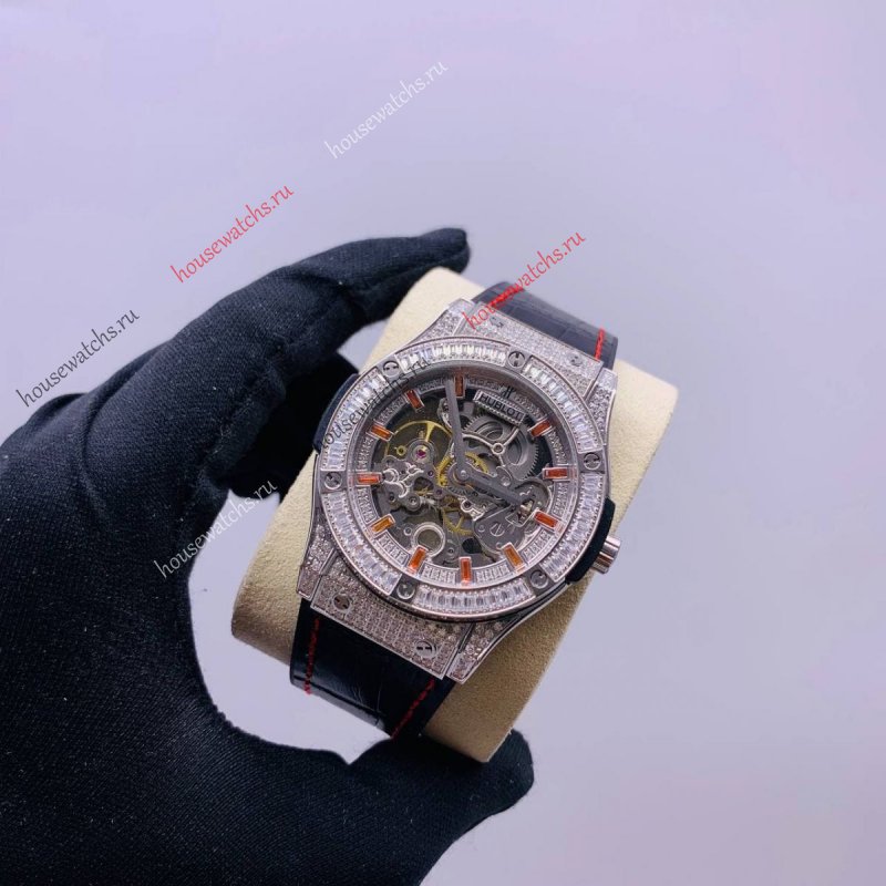 Копия Часы Hublot Classic Fusion Titanium Diamonds H104367