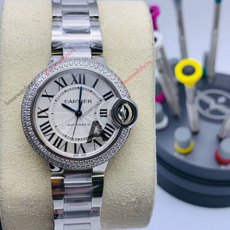 Копия Часы Cartier Ballon Bleu de Cartier HЭ482
