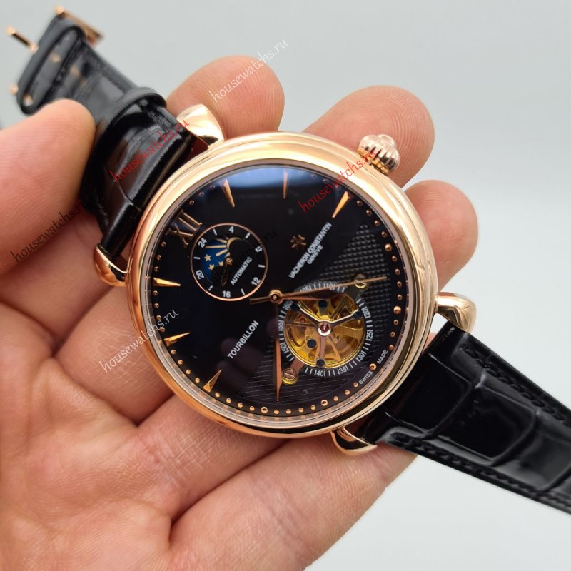 Копия Часы Vacheron Constantin Traditionnelle Tourbillon H104473