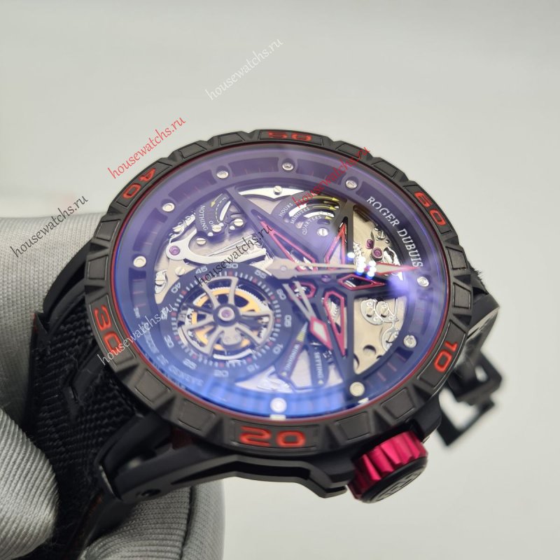 Копия Часы Roger Dubuis Excalibur Spider Skeleton H104586