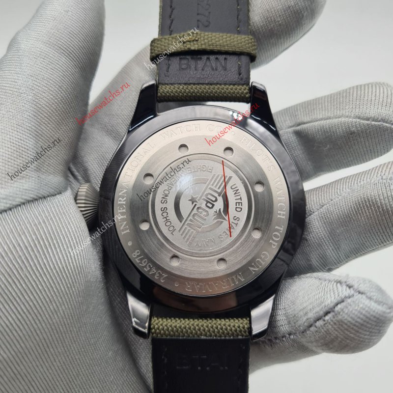 Копия Часы IWC Pilot Chrono Top Gun H104605