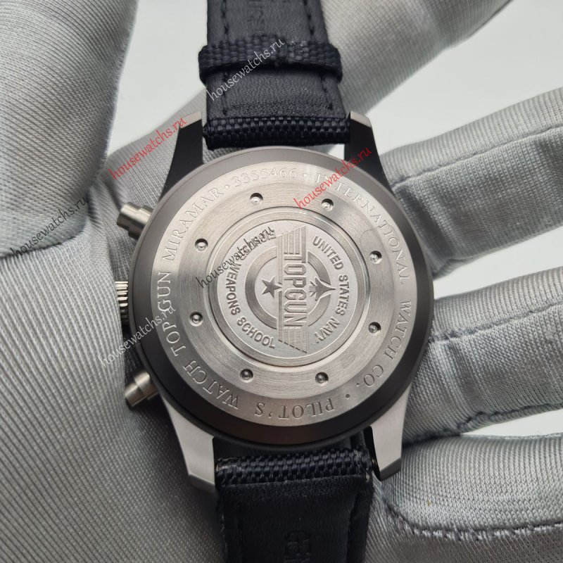 Копия Часы IWC Pilot Chrono Top Gun H104606