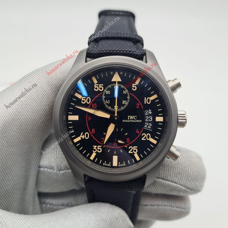 Копия Часы IWC Pilot Chrono Top Gun H104606