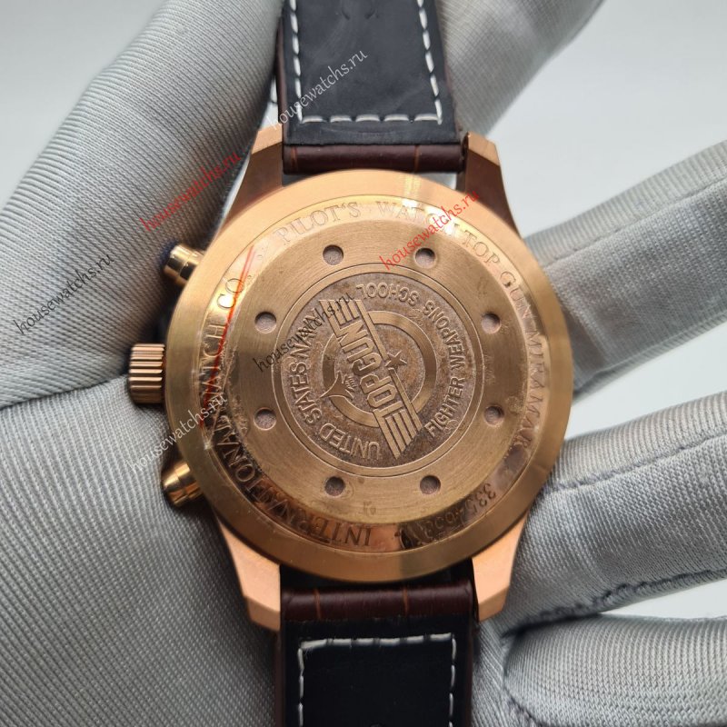 Копия Часы IWC Pilot Chronograph Top Gun H104614