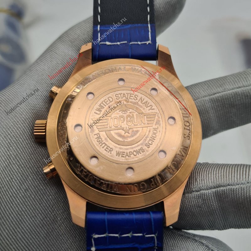 Копия Часы IWC Pilot Chronograph Top Gun H104615
