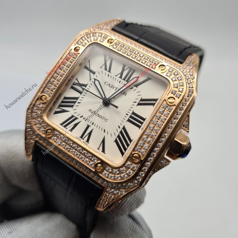 Копия Часы Cartier Santos de Cartier H104712