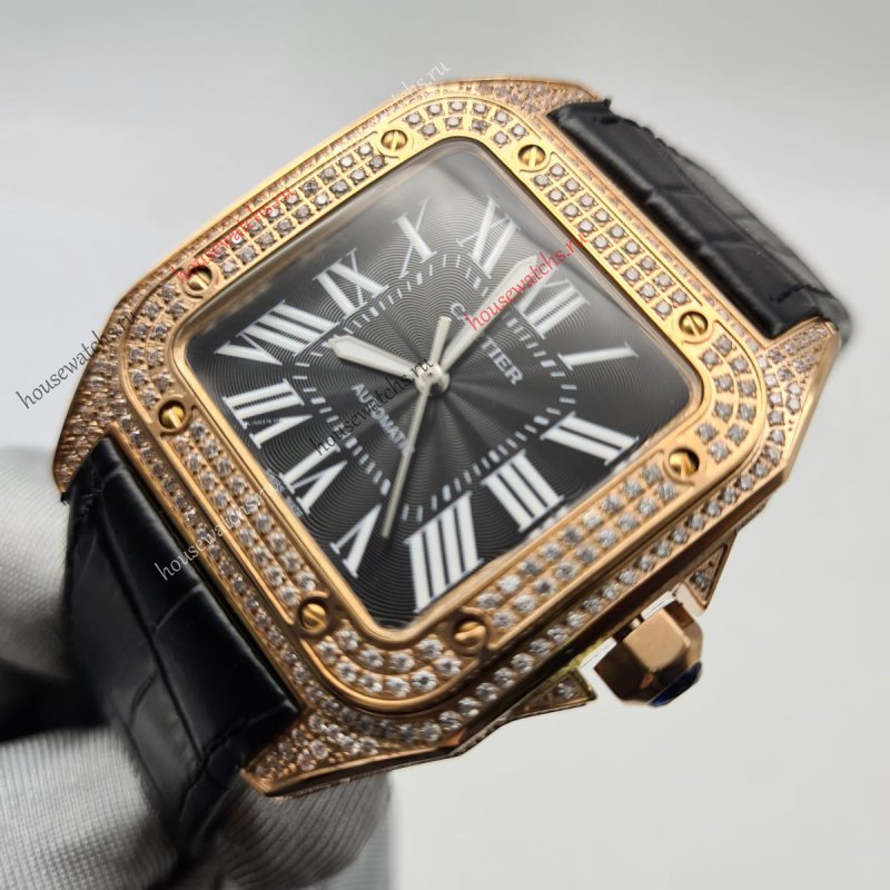 Копия Часы Cartier Santos de Cartier H104713
