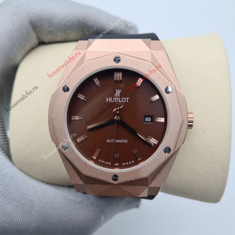 Копия Часы HUBLOT Classic Fusion Orlinski Titanium Alternative Pavé H104755