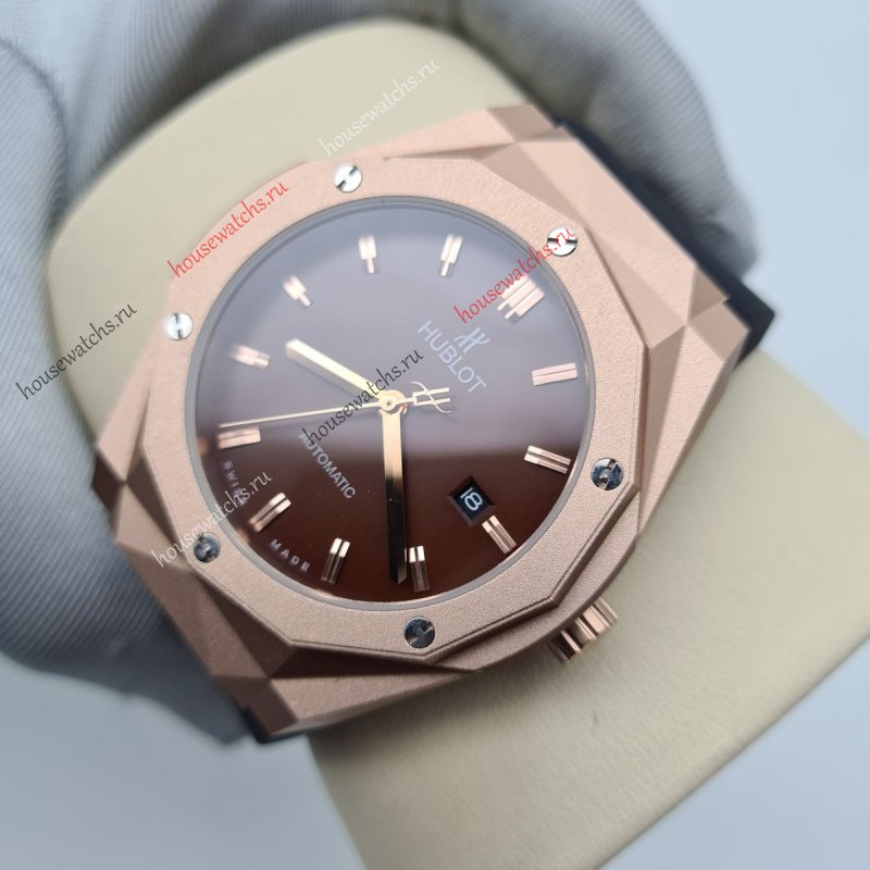 Копия Часы HUBLOT Classic Fusion Orlinski Titanium Alternative Pavé H104755