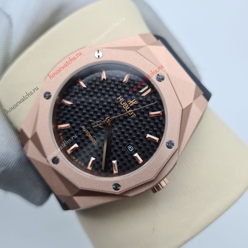 Копия Часы HUBLOT Classic Fusion Orlinski Titanium Alternative Pavé H104757
