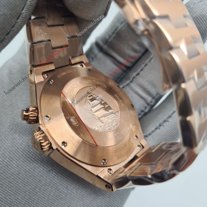 Копия Часы Vacheron Constantin Overseas Dual Time Power Reserve 47450 HЭ564