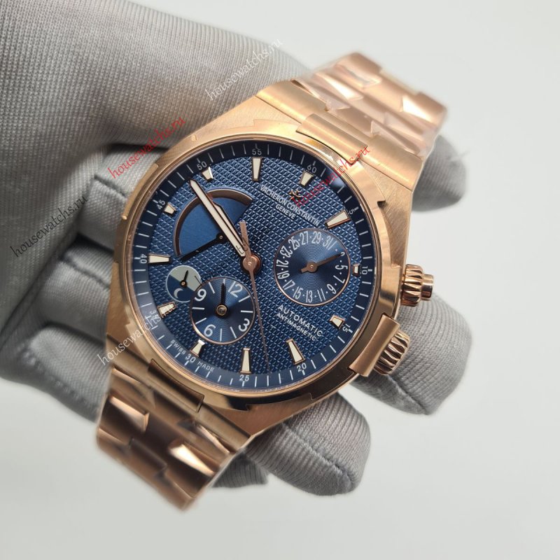 Копия Часы Vacheron Constantin Overseas Dual Time Power Reserve 47450 HЭ564