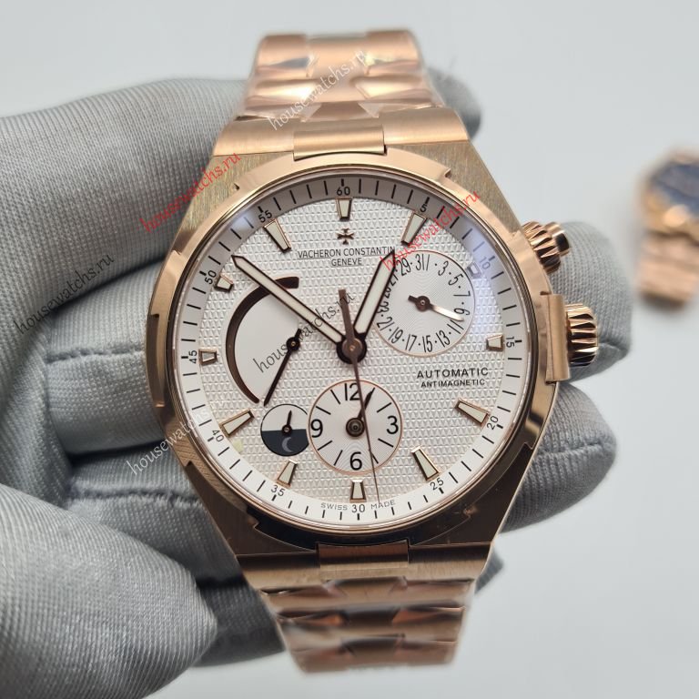 Копия Часы Vacheron Constantin Overseas Dual Time Power Reserve 47450 HЭ565