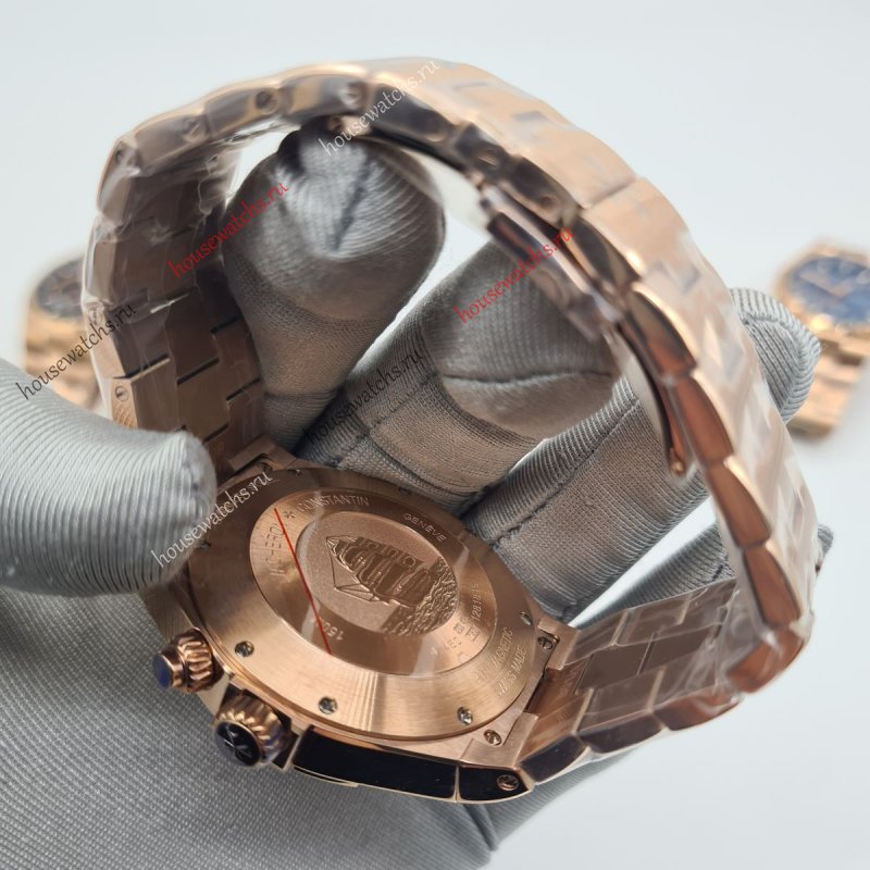 Копия Часы Vacheron Constantin Overseas Dual Time Power Reserve 47450 HЭ565