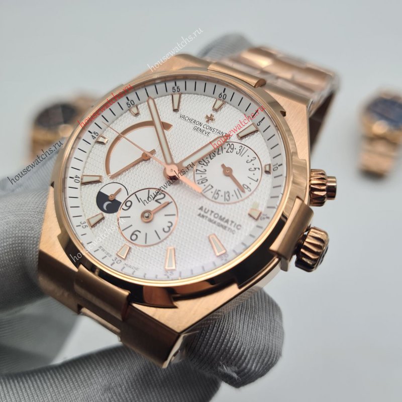 Копия Часы Vacheron Constantin Overseas Dual Time Power Reserve 47450 HЭ565