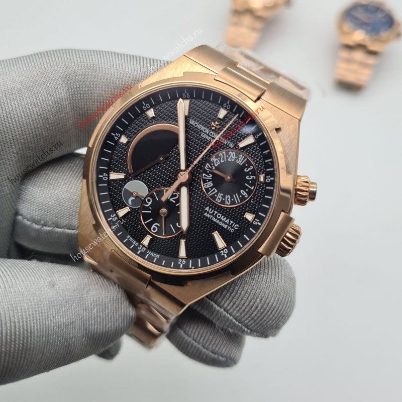 Копия Часы Vacheron Constantin Overseas Dual Time Power Reserve 47450 HЭ566