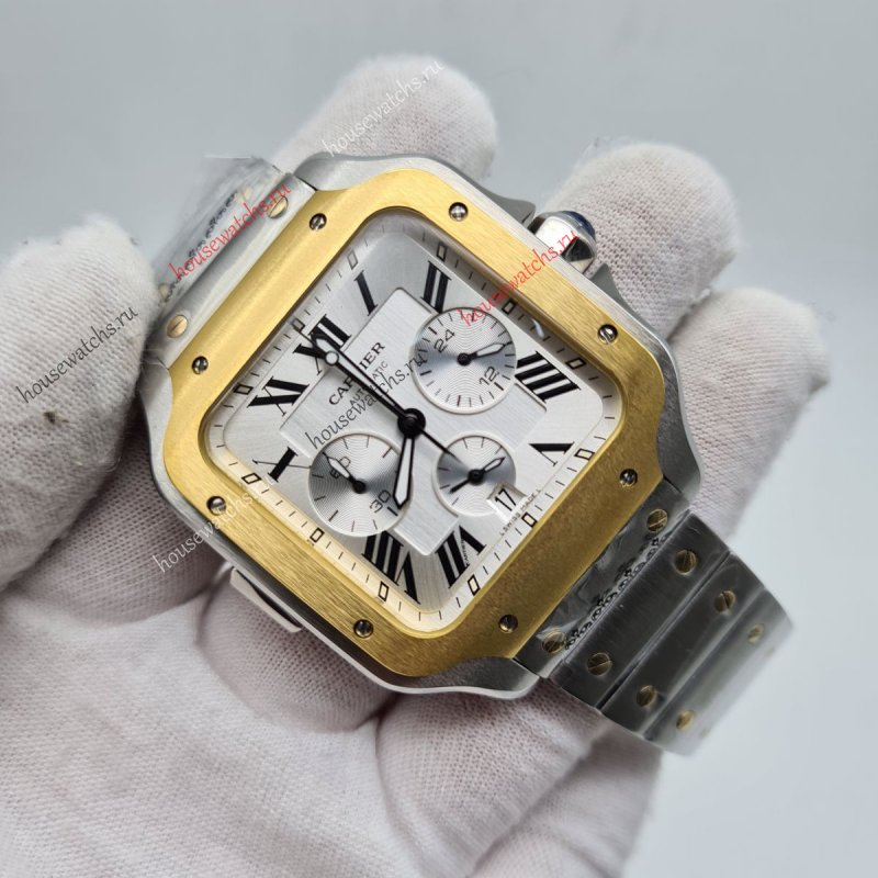 Копия Часы Cartier Santos de Cartier H105038