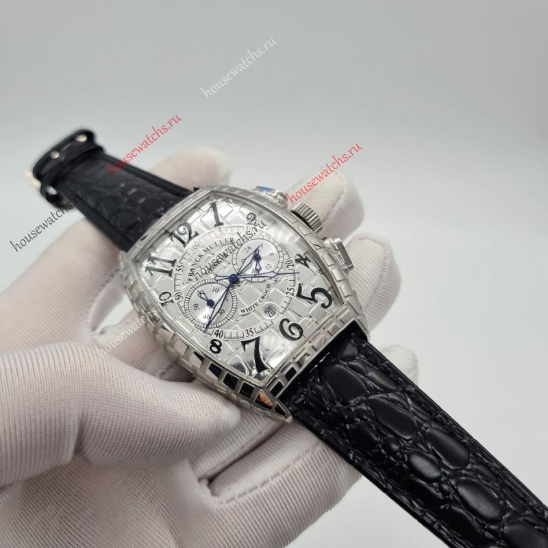 Копия Часы Franck Muller Croco Collection White Croco Артикул H105215
