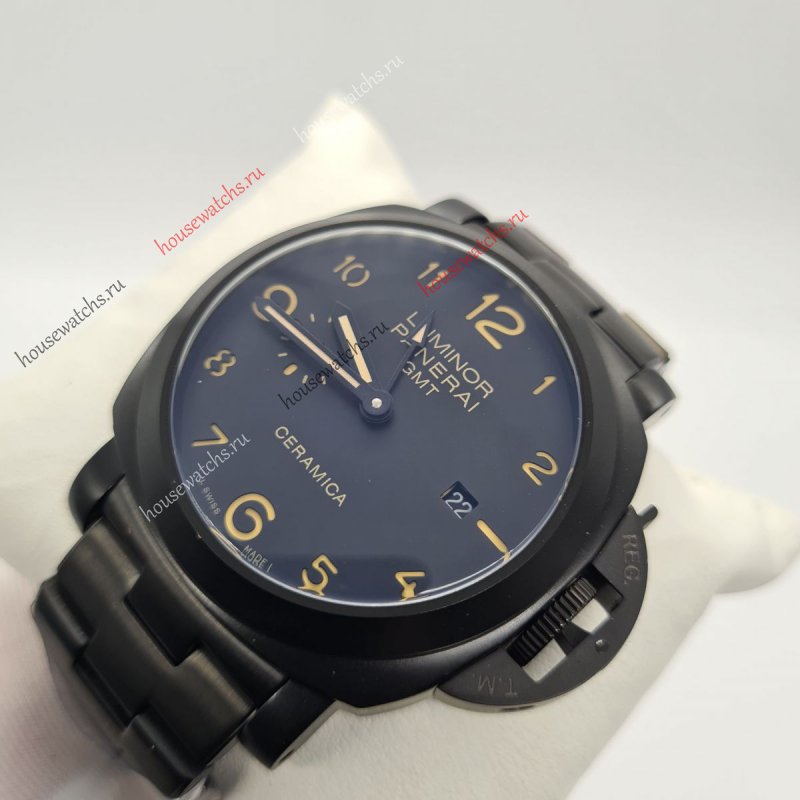 Копия Часы Panerai Luminor Tuttonero GMT Ceramic Артикул H105229