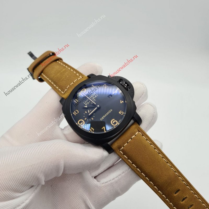 Копия Часы Panerai Luminor Tuttonero GMT Ceramic Артикул H105237