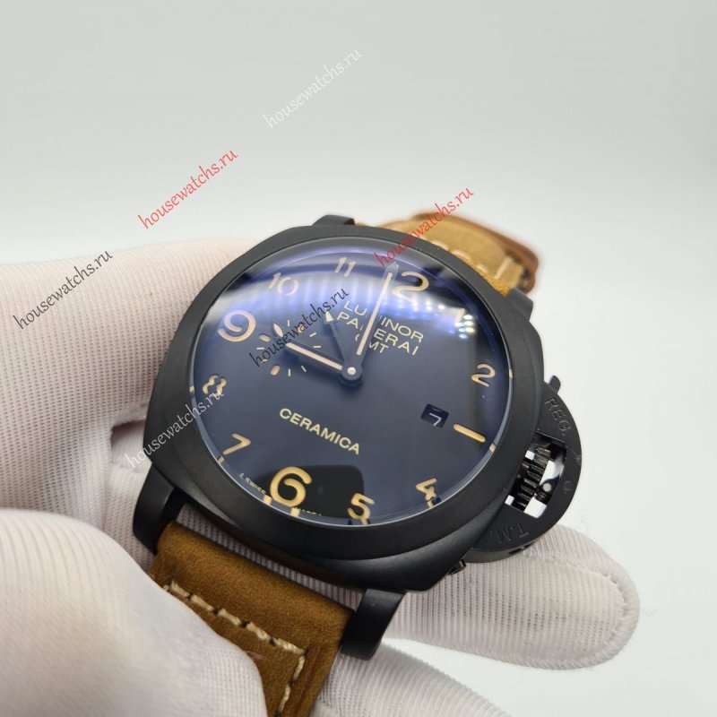 Копия Часы Panerai Luminor Tuttonero GMT Ceramic Артикул H105237