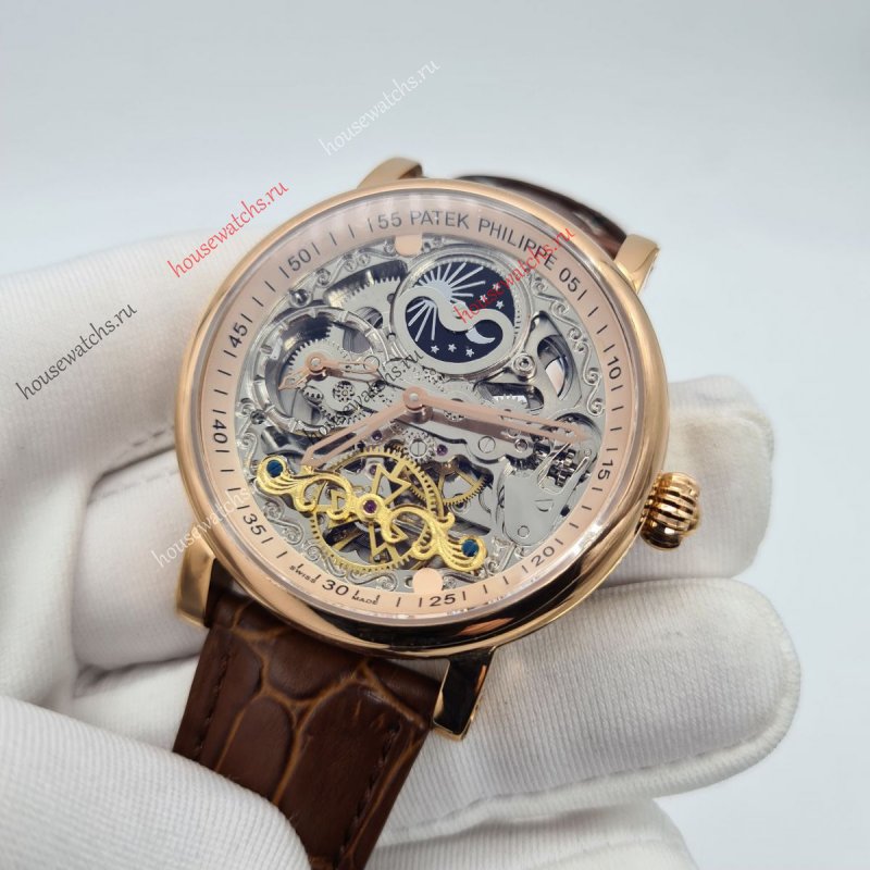 Копия Часы Часы Patek Philippe Skeleton Артикул H105337
