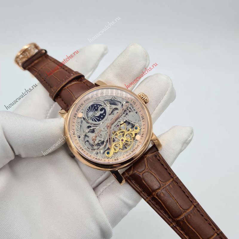 Копия Часы Часы Patek Philippe Skeleton Артикул H105337