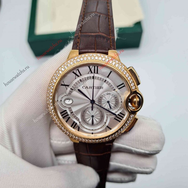 Копия Часы Cartier Ballon Bleu Chronograph H105540