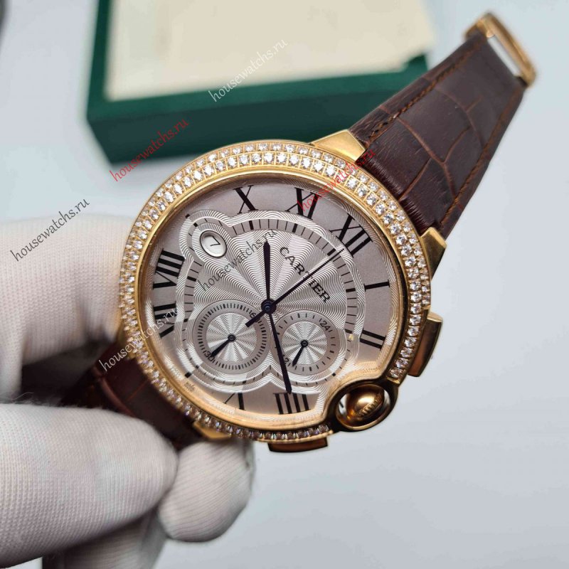 Копия Часы Cartier Ballon Bleu Chronograph H105540