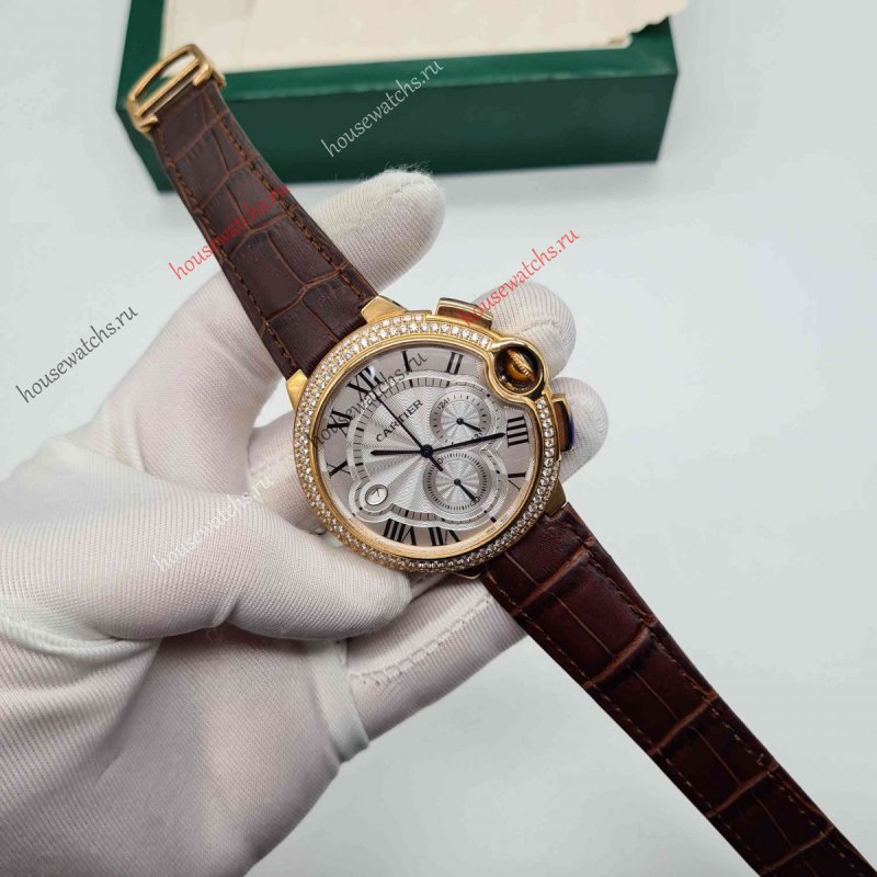 Копия Часы Cartier Ballon Bleu Chronograph H105540