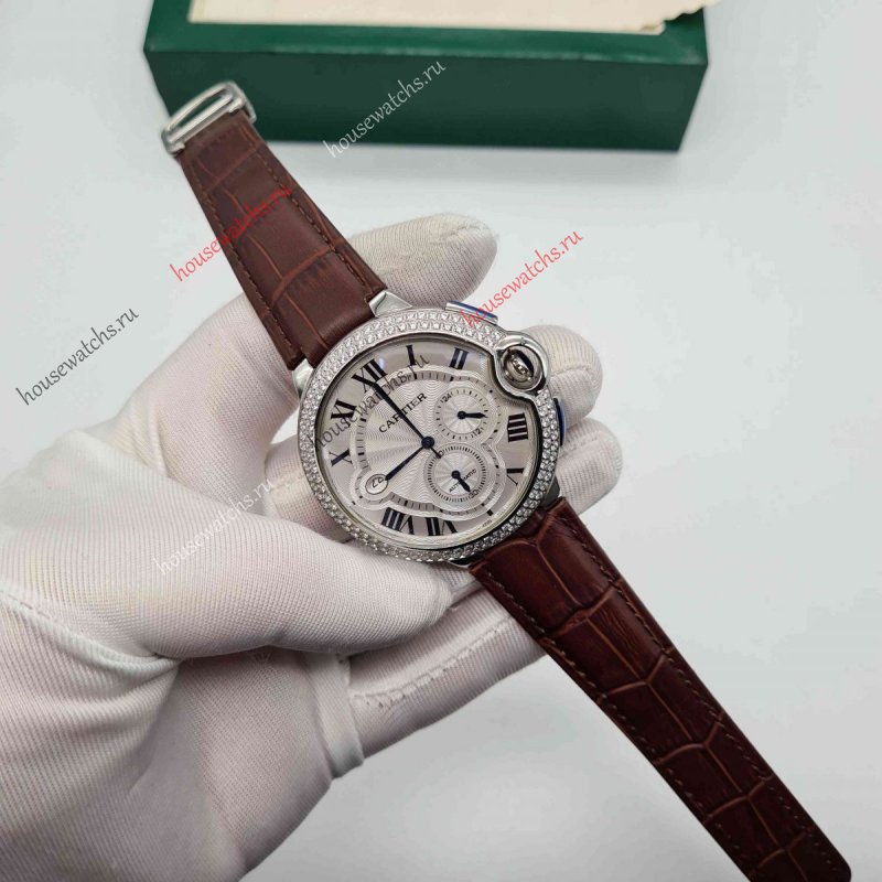 Копия Часы Cartier Ballon Bleu Chronograph H105542