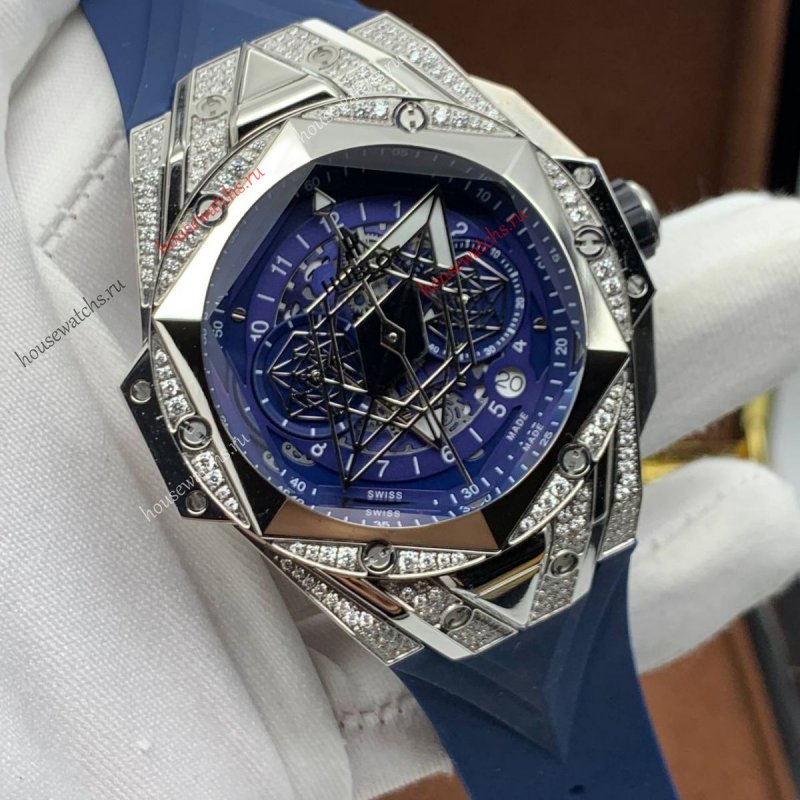 Копия Часы HUBLOT Big Bang Sang Bleu H105728