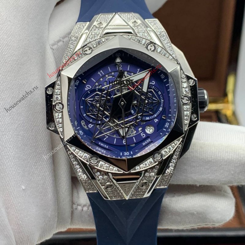 Копия Часы HUBLOT Big Bang Sang Bleu H105728