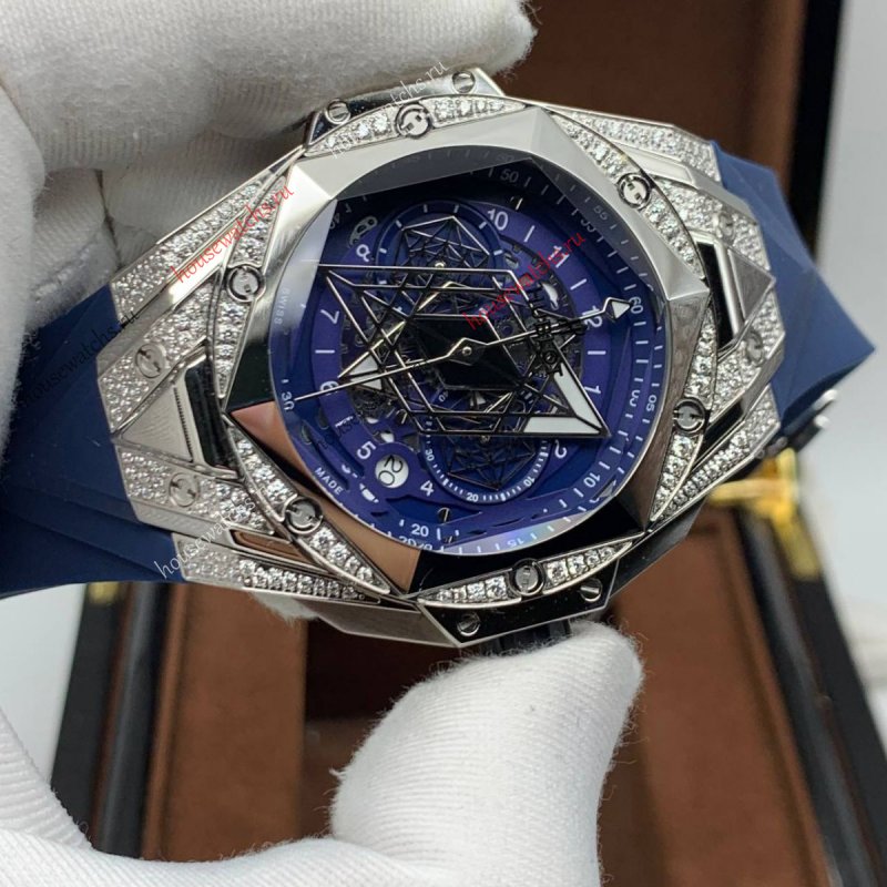 Копия Часы HUBLOT Big Bang Sang Bleu H105728