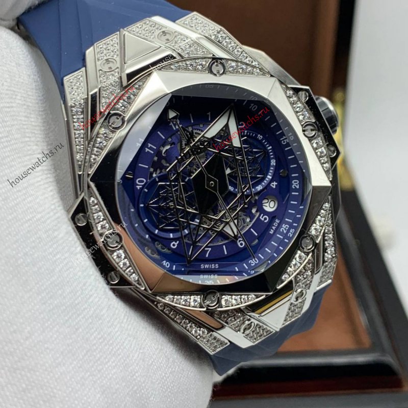 Копия Часы HUBLOT Big Bang Sang Bleu H105728