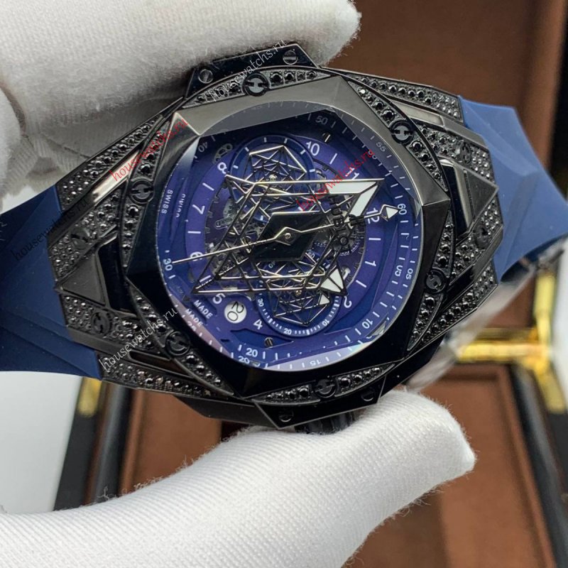 Копия Часы HUBLOT Big Bang Sang Bleu H105729